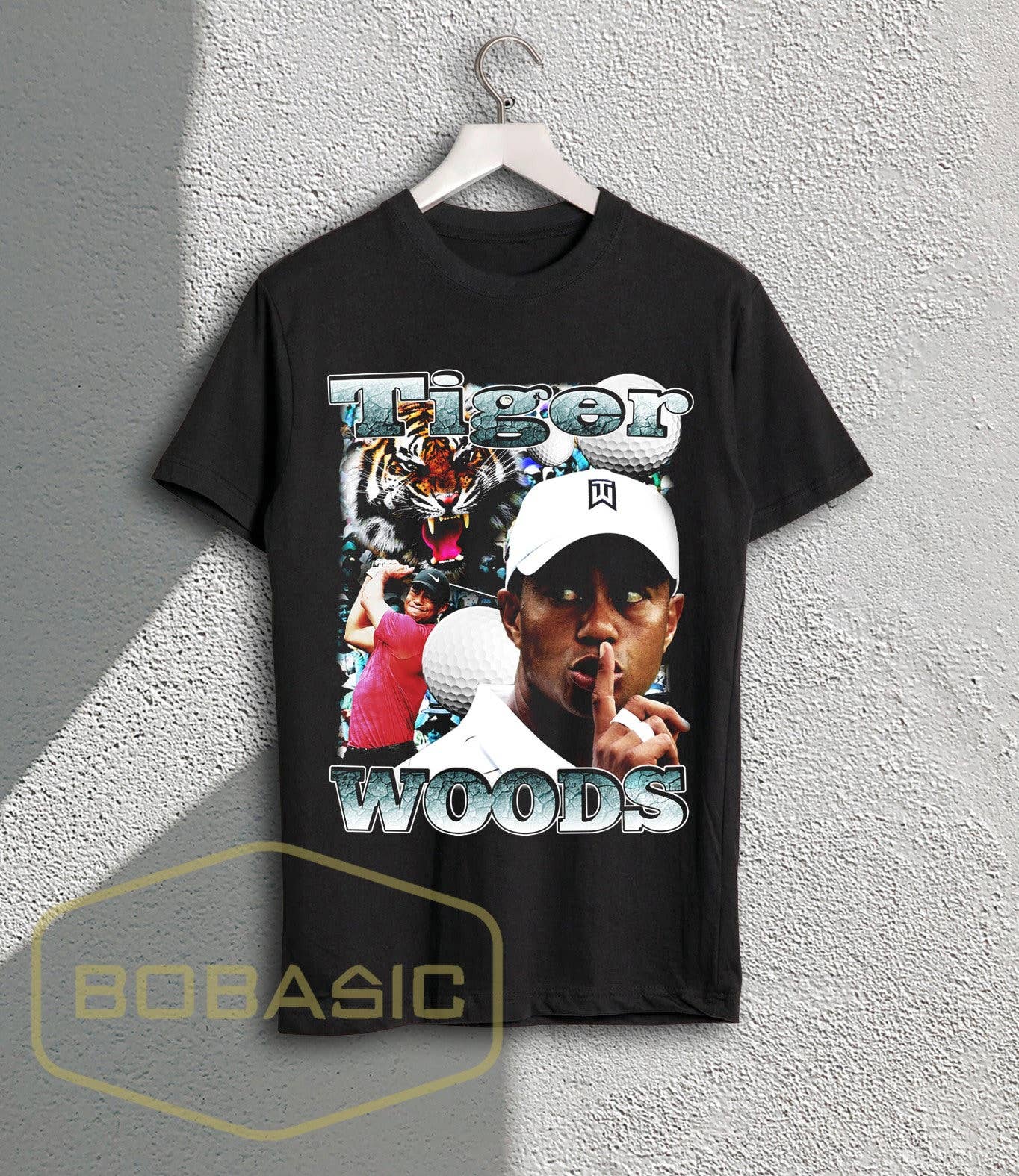 Tiger Woods Golf Master T-Shirt - 90s Vintage Retro Tee Hoodie, Sweatshirt | PodWearCo.com