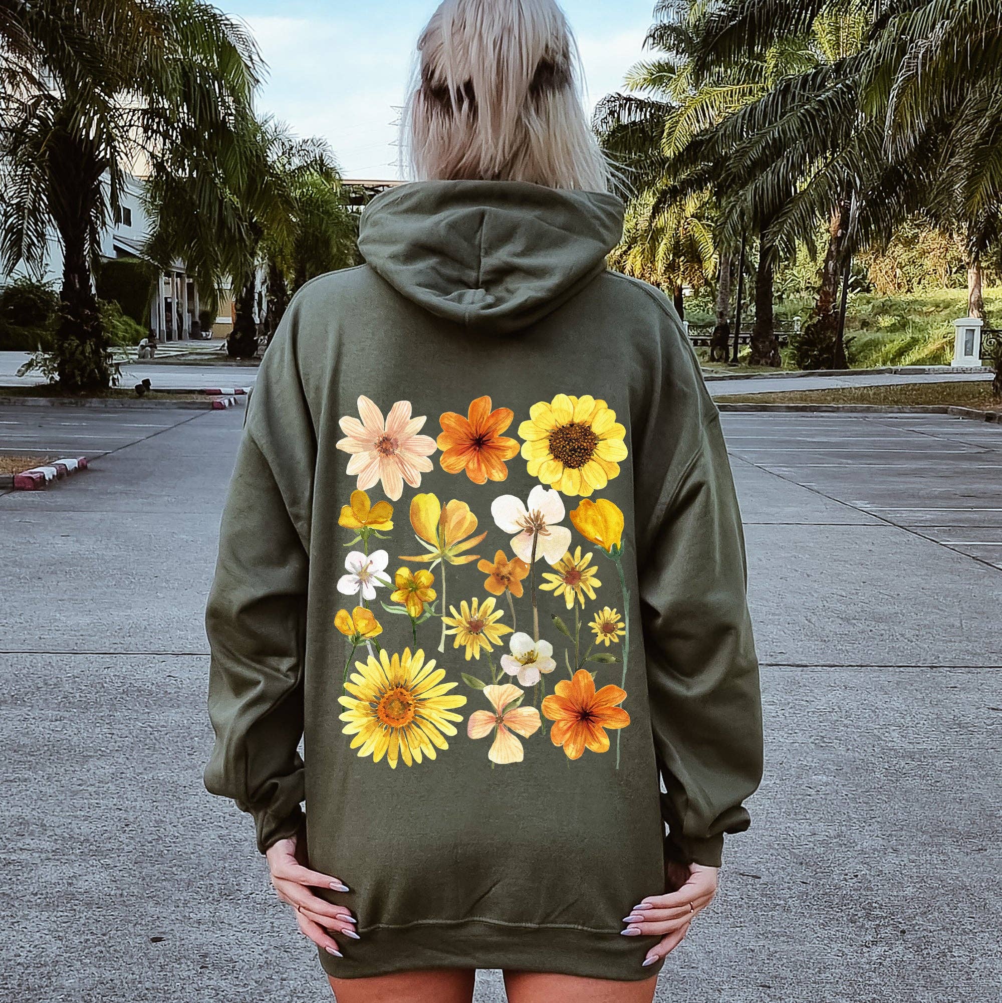 Sunflower Sunshine Hoodie T-Shirts, Sweatshirt | PodWearCo.com