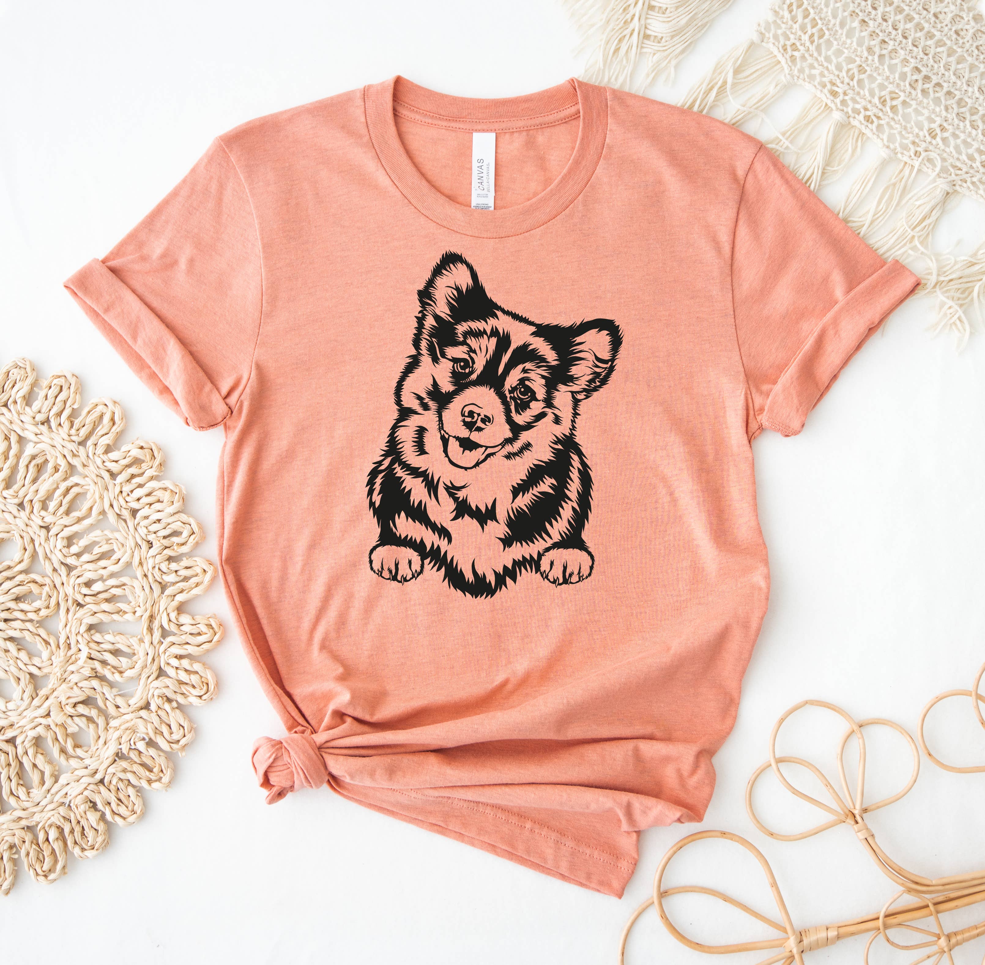 Corgi Dog T-Shirt Hoodie, Sweatshirt | PodWearCo.com