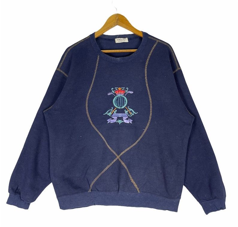 Vintage Golf Forecast Embroidery Crewneck Sweatshirt T-Shirts, Hoodie | PodWearCo.com