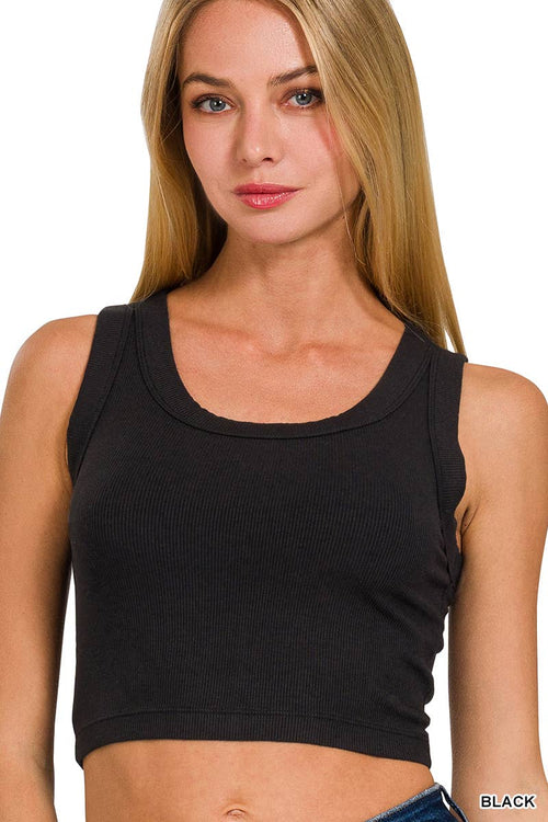 ",.....42POPS Ribbed Scoop Neck Cropped Tank Top T-Shirts, Hoodie, Sweatshirt | PodWearCo.com