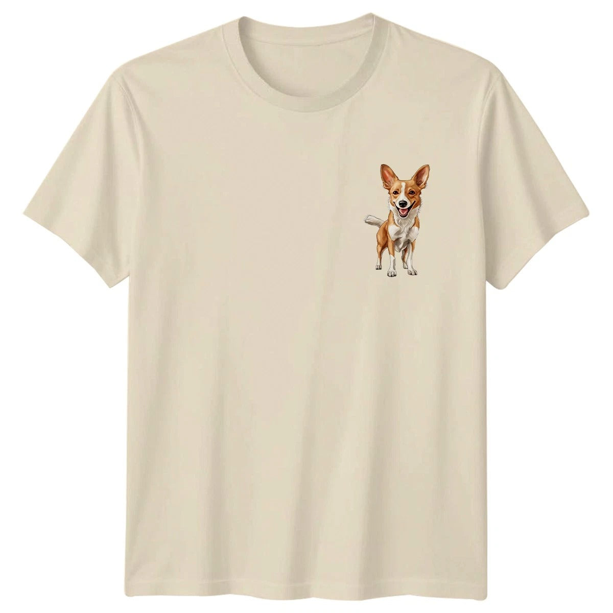 Corgi Dog Animals Mens T-Shirt Womens Tee Graphic Pet Lovers Unisex Top