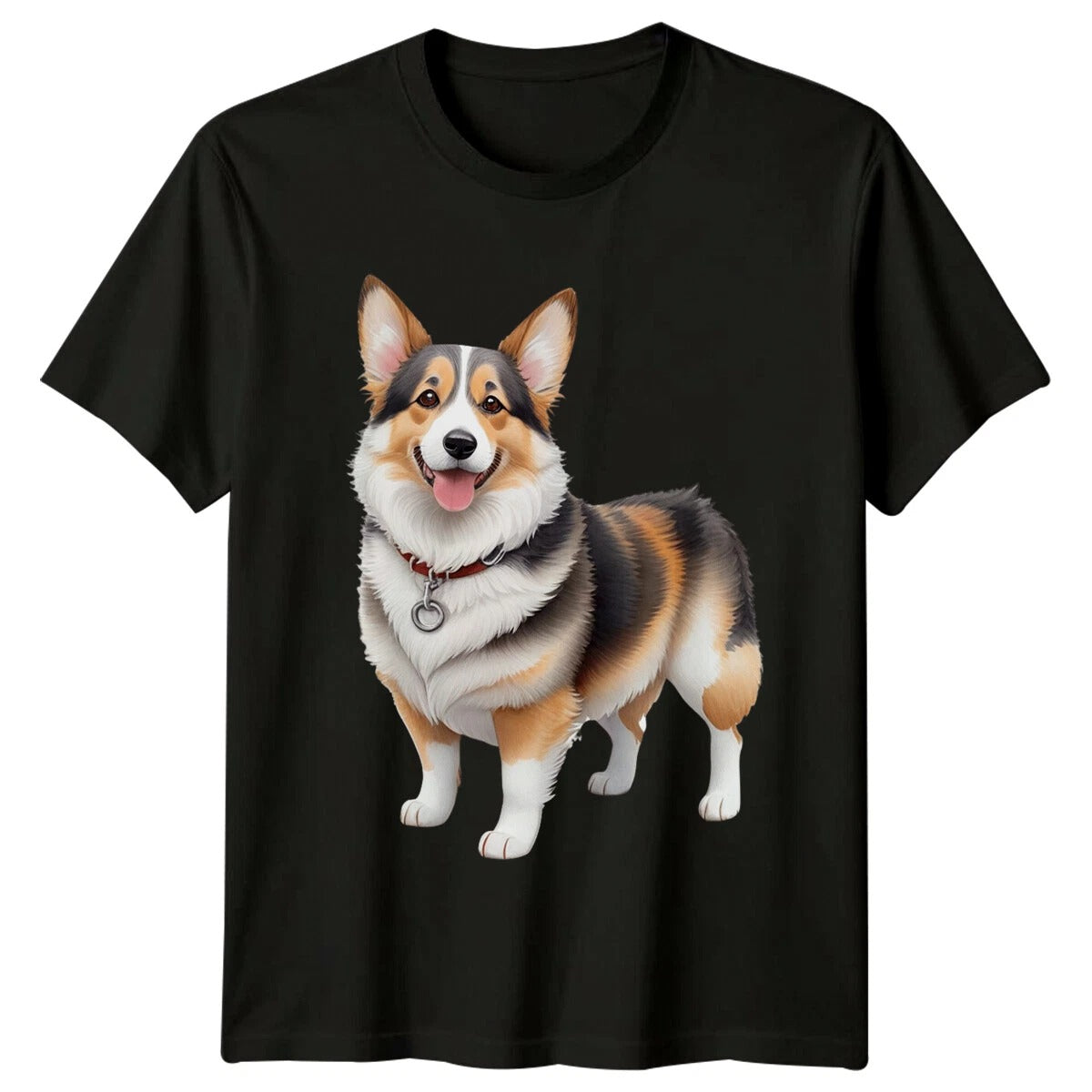Corgi Dog Lover T-Shirt, Cute Pembroke Welsh Corgi Graphic Tee