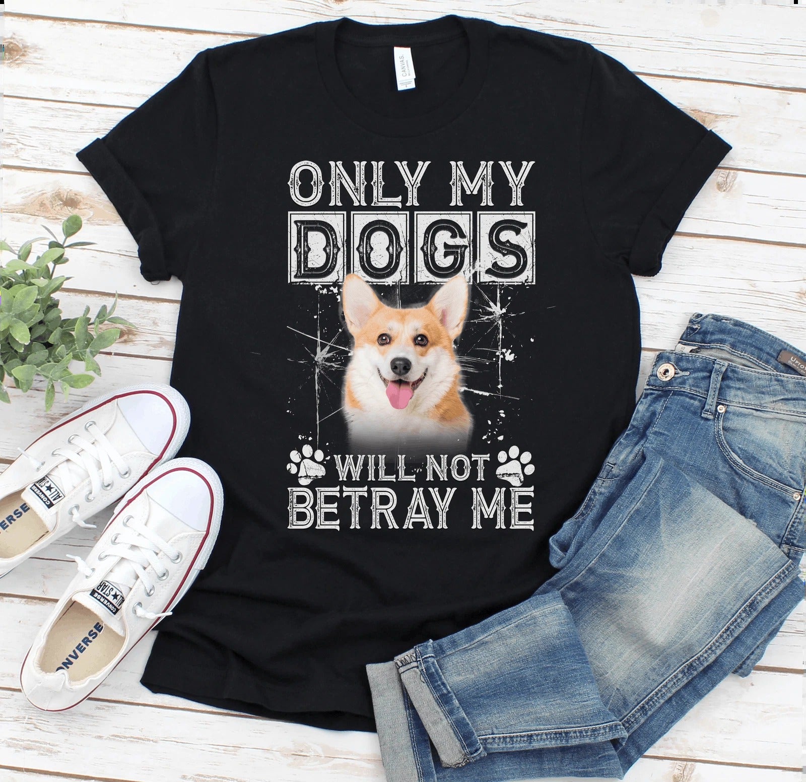 Corgi Gift Beagle Funny Dog Lover Gift Corgi Mom Dad Funny 13 T-shirt