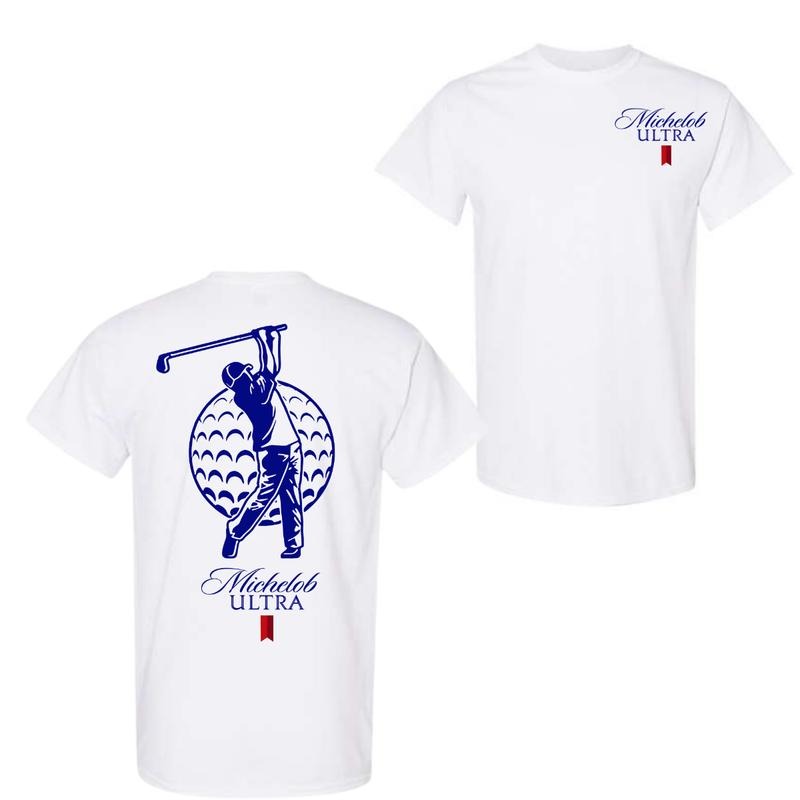 Michelob Ultra Golf T-Shirt Sweatshirt Hoodie, Trendy Shirt | PodWearCo.com
