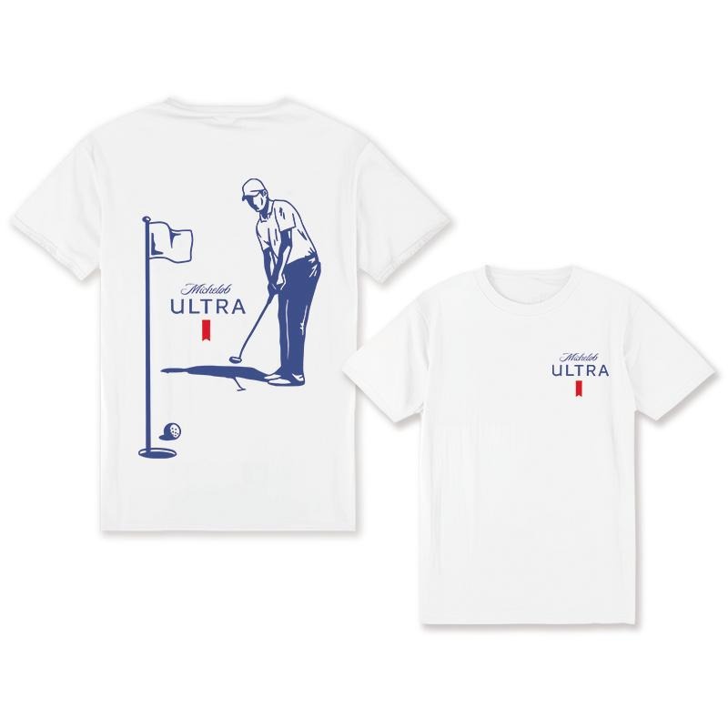 Michelob Ultra Golfing T-Shirt, 2 Side T-Shirt For Men, Gift For Men Hoodie, Sweatshirt | PodWearCo.com