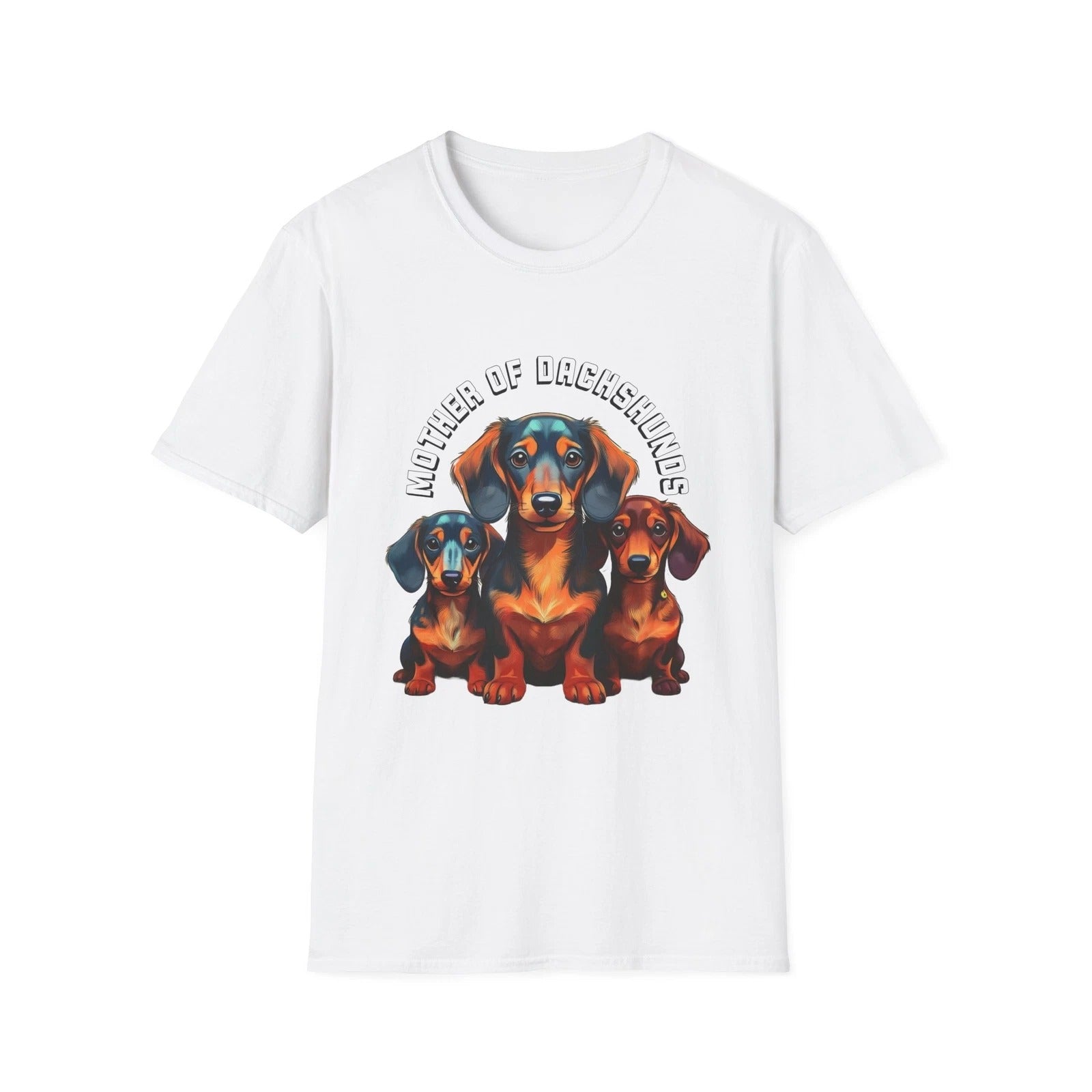 Mother of Dachshunds T-Shirt, Dog Mom, Cute Dog Lover Shirt, Pet Parent Gift