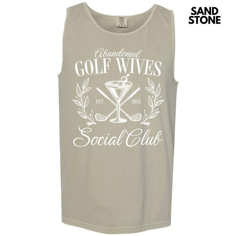 Tank Top - Golf Wives Social Club Comfort Colors Tank Top 'NLB' T-Shirts, Hoodie, Sweatshirt | PodWearCo.com