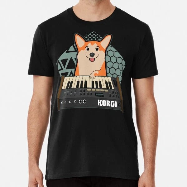 Funny Synthesizer fan KORGI Corgi Dog Lover  S to 5XL Made in the AU/USA T-Shirt