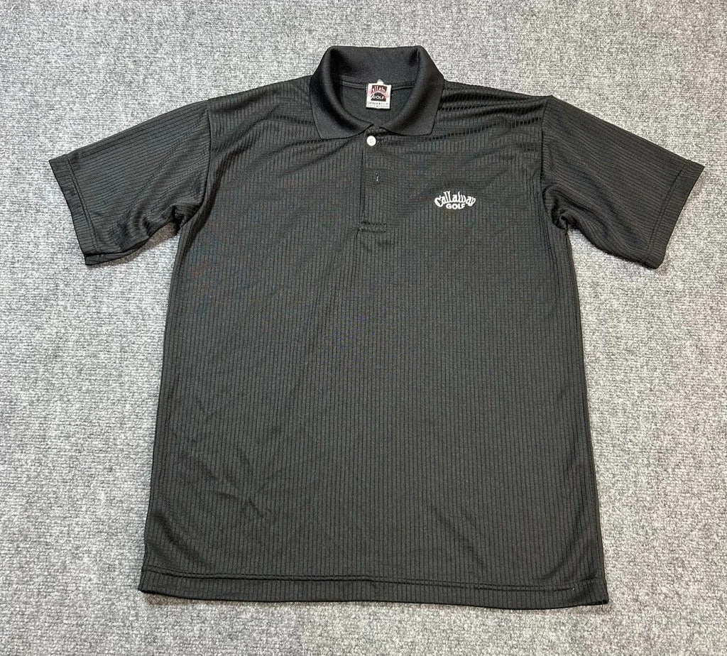VTG 90s Callaway Golf Polo Black Size Small California Collection