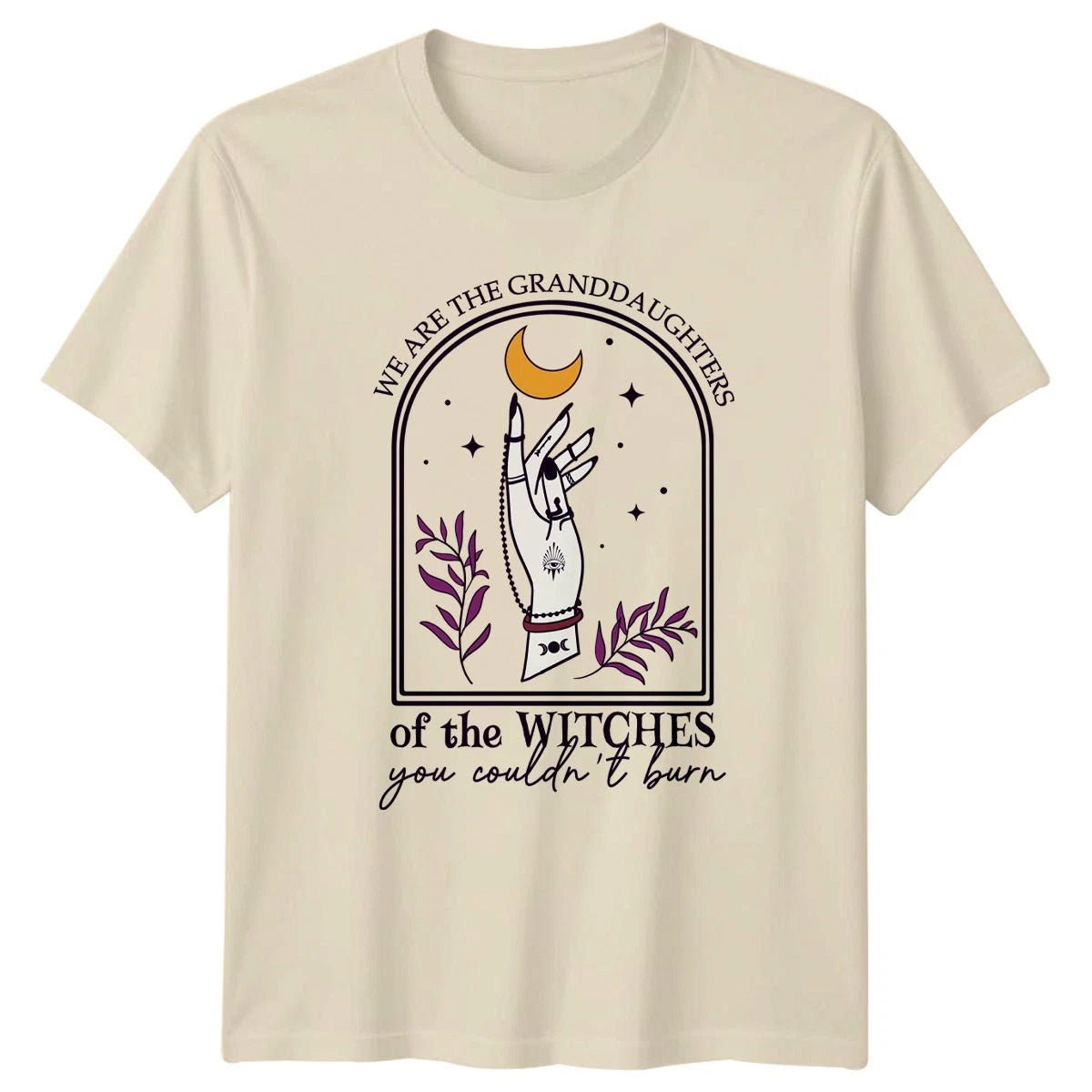 We Are The Granddaughters Of The Womens T-Shirt Modern Witch Witchcraft