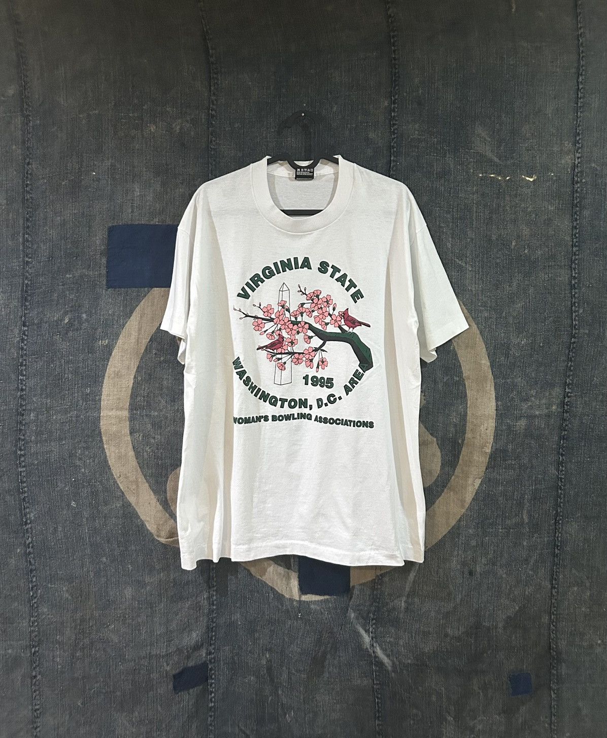 Vintage 90s Graphic T Shirt Virginia Womens Bowling Erd Paly Hoodie, Sweatshirt | PodWearCo.com